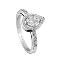 Anello Salvini Donna Catherine in Oro bianco Diamante 20043829 - 20043829